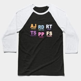 My little Pony - Elements of Harmony Initials V3 Baseball T-Shirt